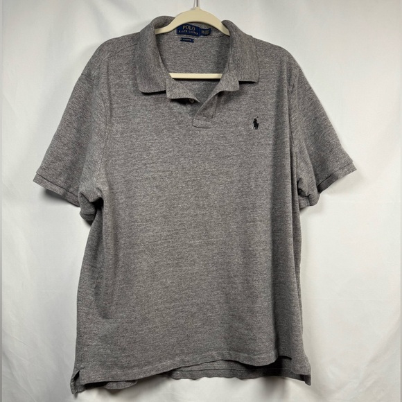 Polo Ralph Lauren Men's Heather Gray Polo Shirt XXL - Picture 1 of 6